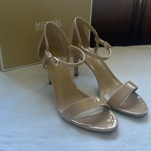 Women’s Michael Kors Simone tan high heels